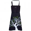 Delantal de cocina Negro con árbol
