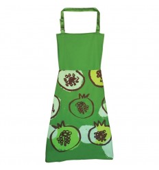 Delantal de cocina naranja