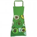 Delantal de cocina verde