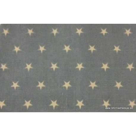 Alfombra estrellas marrón