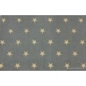 Alfombra estrellas grises
