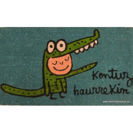 Felpudo laroom Kontuz haurrekin