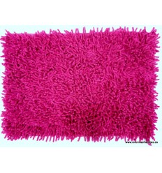 Alfombra de baño fucsia