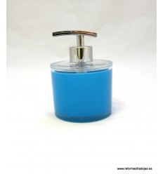 Dosificador acrílico azul