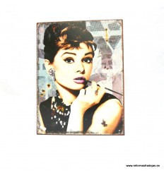 Cuadro de cine Audrey Hepburn